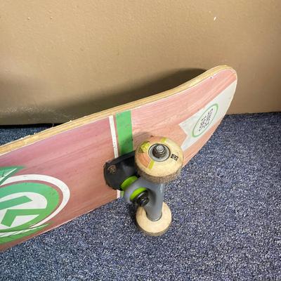 LOT 59: Pair of Vintage Skateboards - Kryptonics (Bravo Sports) and Wooden Dirty Ramen