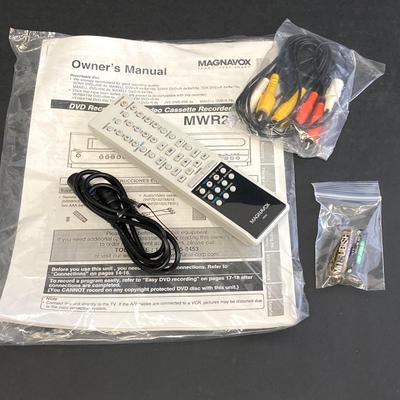 LOT 60: Magavox DVD Recorder / VCR in Original Box (NOS) with Remote