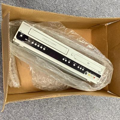 LOT 60: Magavox DVD Recorder / VCR in Original Box (NOS) with Remote