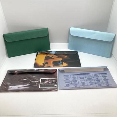 LOT 73: Five United States Mint Uncirculated Coin Sets in Original Envelopes - 1993, 1994, 1995, 1996 and 1998