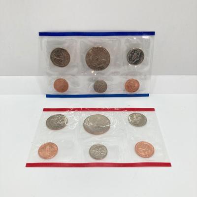 LOT 73: Five United States Mint Uncirculated Coin Sets in Original Envelopes - 1993, 1994, 1995, 1996 and 1998