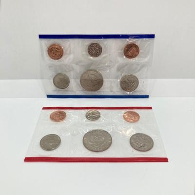 LOT 73: Five United States Mint Uncirculated Coin Sets in Original Envelopes - 1993, 1994, 1995, 1996 and 1998