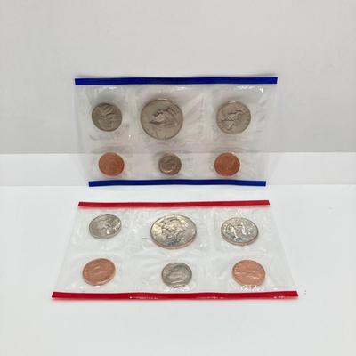 LOT 73: Five United States Mint Uncirculated Coin Sets in Original Envelopes - 1993, 1994, 1995, 1996 and 1998