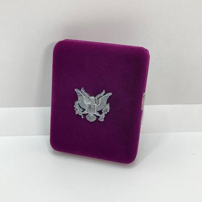 LOT 77: 1990 Walking Liberty Silver American Eagle Proof One Dollar $1 Coin in Presentation Box - 1 Oz Fine Silver