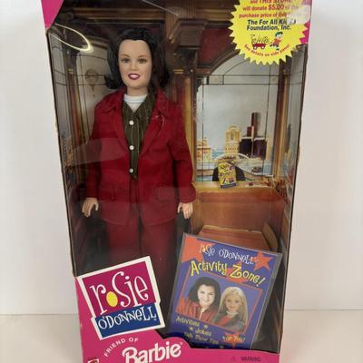 LOT 83: Unopened Rosie O'Donnell Barbie, Glee CD Board Game & Broadway Musical Puzzle