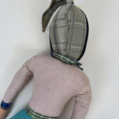 LOT 84: Plush Toy Collection: Vintage Hungarian Cloth Doll, Ty Philadelphia Phillies Pillow, Smurf, Squish Mallow & One Direction...