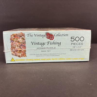 LOT 92: Penn Flex Fillet Knives & 3-D Fishing Puzzle (unopened)