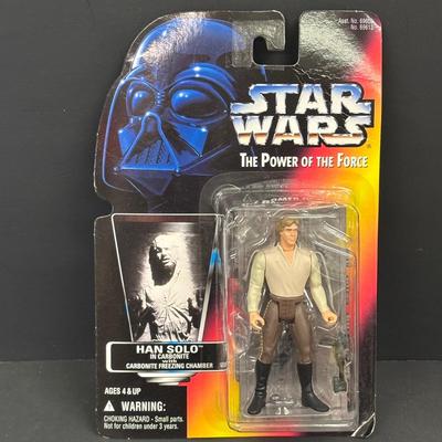 LOT 97: Star War Action Figures along with Star Wars Trilogy