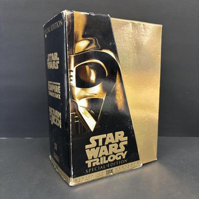 LOT 97: Star War Action Figures along with Star Wars Trilogy