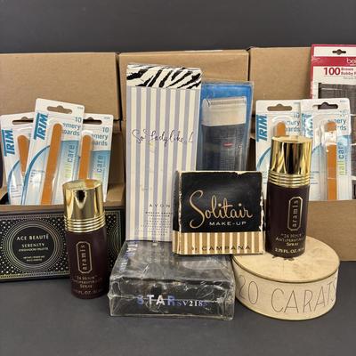 LOT 98: Health & Beauty Collection: Unopened 20-Carats by Dana Perfumed Dusting Powder, Aramis Antiperspirant Spray, So Lady Like by...