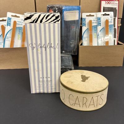 LOT 98: Health & Beauty Collection: Unopened 20-Carats by Dana Perfumed Dusting Powder, Aramis Antiperspirant Spray, So Lady Like by...