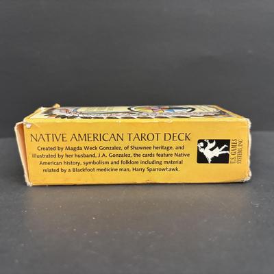 LOT 99: Native America Tarot Deck along with 2 Unopened Puzzles
