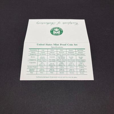 LOT 107: Five United States Mint Proof Coin Sets - 1994, 1995, 1996, 1997 and 1998