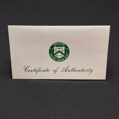 LOT 107: Five United States Mint Proof Coin Sets - 1994, 1995, 1996, 1997 and 1998