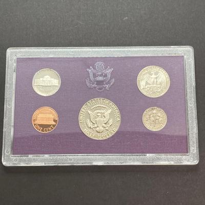 LOT 108: Four United States Mint Proof Coin Sets - 1987, (2) 1988 and 1990