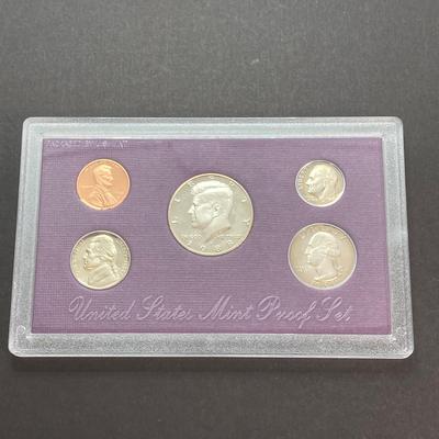 LOT 108: Four United States Mint Proof Coin Sets - 1987, (2) 1988 and 1990