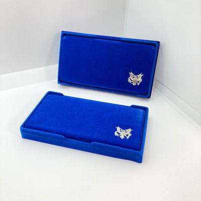 LOT 110: Pair of 1986 United States Liberty Coin Sets with Silver Dollar Coins in Presentation Boxes with Certificate of Authenticity