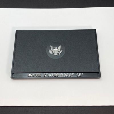 LOT 111: 1978-S United States Proof Set with Eisenhower Dollar Coin in Black Plastic Holder