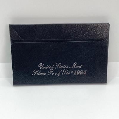 LOT 112: Two United States Mint Silver Proof Coin Sets - 1993 and 1994