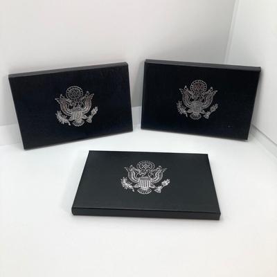 LOT 113: Three United States Mint Silver Proof Coin Sets - 1995, 1996 and 1998