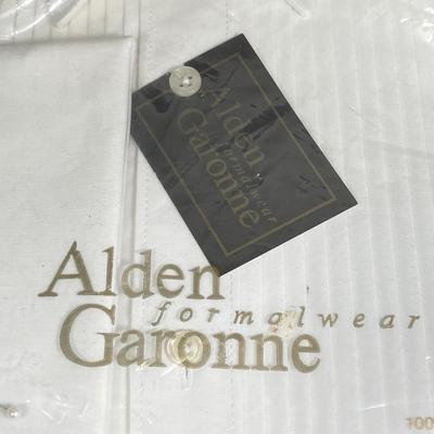 LOT 114: Collection of (16) Men's and Ladies' White Button Down Dress / Formal Shirts - (Martino Collection by Henry Segal and...