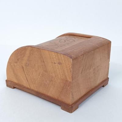 LOT 117: Soviet Russia Military Cap, Tambour Roll Top Cigarette Box, Brass Near Middle East Map Cup & More