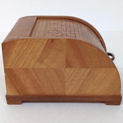 LOT 117: Soviet Russia Military Cap, Tambour Roll Top Cigarette Box, Brass Near Middle East Map Cup & More