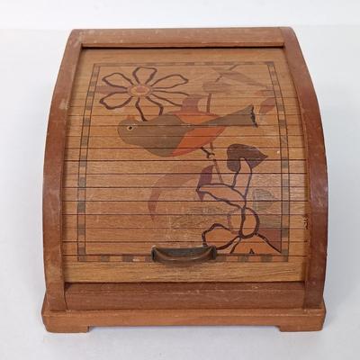 LOT 117: Soviet Russia Military Cap, Tambour Roll Top Cigarette Box, Brass Near Middle East Map Cup & More