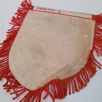 LOT 117: Soviet Russia Military Cap, Tambour Roll Top Cigarette Box, Brass Near Middle East Map Cup & More