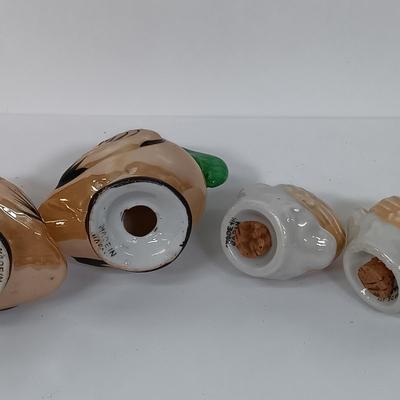 LOT 119: MCM Fun Shaped Japan Porcelain Salt and Pepper Shakers Set of (12)