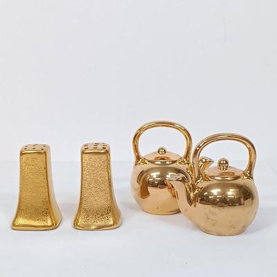 LOT 119: MCM Fun Shaped Japan Porcelain Salt and Pepper Shakers Set of (12)