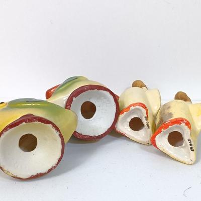 LOT 119: MCM Fun Shaped Japan Porcelain Salt and Pepper Shakers Set of (12)