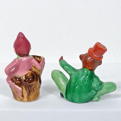LOT 121: Vintage Japan Porcelain - Pixies & Anthropomorphic Animals