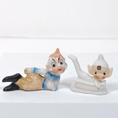 LOT 121: Vintage Japan Porcelain - Pixies & Anthropomorphic Animals