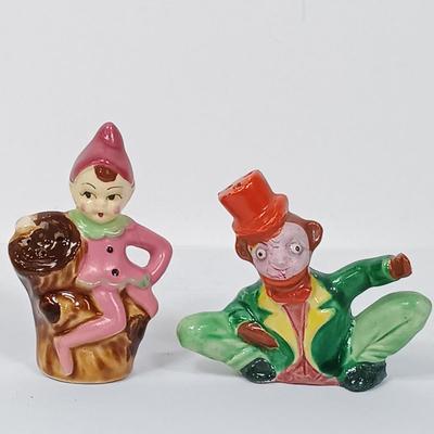 LOT 121: Vintage Japan Porcelain - Pixies & Anthropomorphic Animals