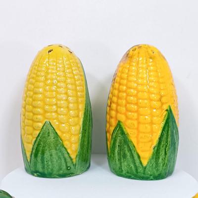 LOT 122: Vintage Salt and Pepper Shakers - Fruit, Vegetables, Cactus' & Teapots