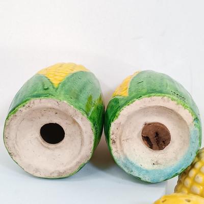 LOT 122: Vintage Salt and Pepper Shakers - Fruit, Vegetables, Cactus' & Teapots