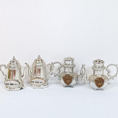 LOT 122: Vintage Salt and Pepper Shakers - Fruit, Vegetables, Cactus' & Teapots
