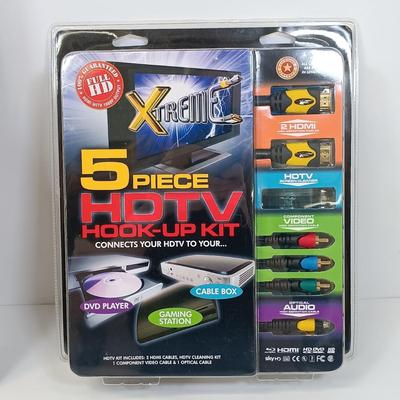 LOT 124: New/Old Stock - Maxtor 200GB Hard Drive, HDTV Hook-Up Kit, PC Analog Joystick & More