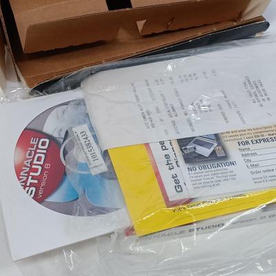 LOT 124: New/Old Stock - Maxtor 200GB Hard Drive, HDTV Hook-Up Kit, PC Analog Joystick & More