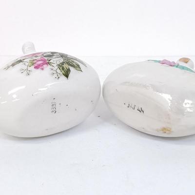 LOT 125: Set of (16) Vintage Japan Porcelain Miniature Figurines