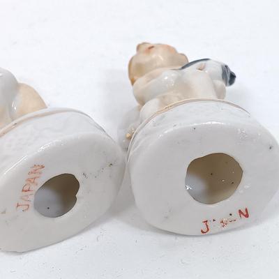 LOT 125: Set of (16) Vintage Japan Porcelain Miniature Figurines