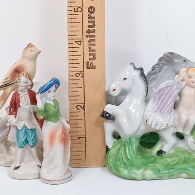 LOT 125: Set of (16) Vintage Japan Porcelain Miniature Figurines