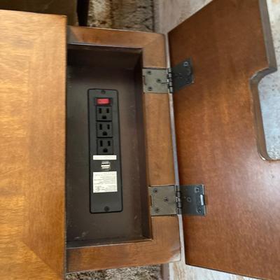 Side table #2 w/outlets & cup holders