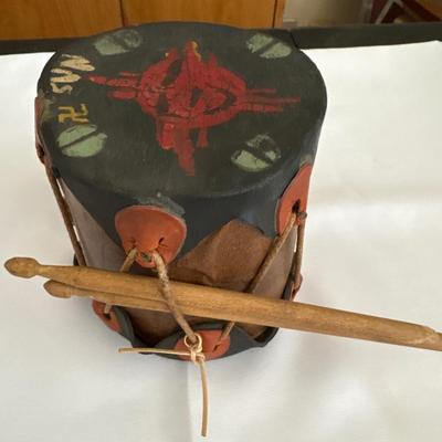 Vintage toy drum