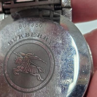 CKEG09. Burberry Men’s Wristwatch, BU1350, 50m, Water Resistant