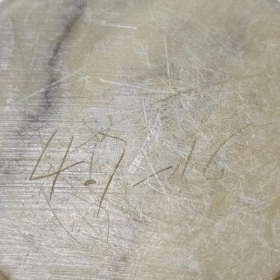 CKEG11. Vintage Chinese Soapstone Foo Dog Lidded Trinket Box