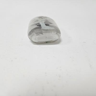 CKEG16. Hand-Painted Reverse Glass Chinese Snuff Bottle, Ladies