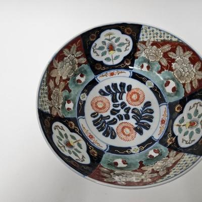 CKEG21. Japanese Imari Bowl with Stand