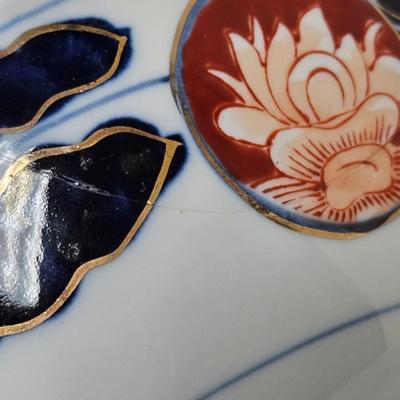 CKEG21. Japanese Imari Bowl with Stand